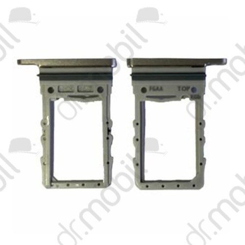 SIM tálca / tartó Samsung Galaxy Z Flip3 5G (SM-F711) sim tartó ezüst GH98-46768B